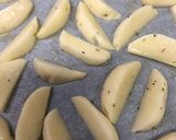 オーブンで、揚げないフライドポテト作り方4写真