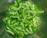 簡単絶品☆ゴーヤ&豚のこくうま味噌炒め作り方2写真