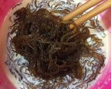 お好み焼き粉で作るもずくの天ぷら作り方2写真