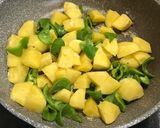 じゃがいもとピーマンの甘辛炒め作り方4写真