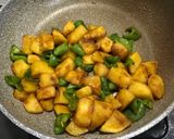 じゃがいもとピーマンの甘辛炒め作り方5写真
