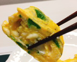 しらすとピーマンとチーズの卵焼き作り方10写真