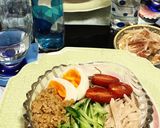 冷製納豆サラダそば作り方3写真