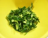 我が家の常備菜、じゃこピーマン。作り方1写真