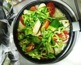 夏野菜パエリア作り方10写真