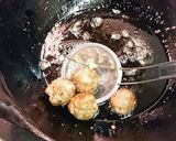 肉団子かんずりポン酢炒め作り方1写真