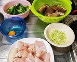 ☆しいたけとピーマンの鶏むね肉の肉詰め☆作り方3写真
