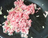 台湾風とろみ無しあんかけ麺：豚肉醤乾麺風作り方5写真