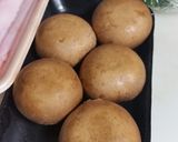 肉紫蘇巻きマッシュルームフライトースト作り方1写真