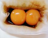 おかひじき　～卵醤油漬けのせ作り方2写真