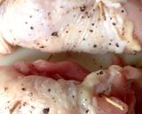 チキンの大葉チーズロール焼き作り方2写真