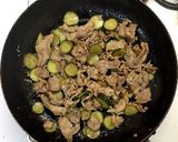 かんたん！豚肉と胡瓜のさっぱりポン酢炒め作り方4写真
