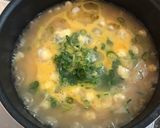 簡単！焼鮭と卵の雑炊作り方3写真