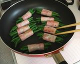 インゲンのベーコン巻き作り方4写真