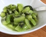 レンジで(グリーン)キウイジャム作り方3写真