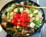 夏野菜のドライカレー ちょっと辛め作り方10写真
