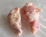 鶏のワインビネガー風味作り方1写真
