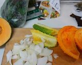 完熟ゴーヤのちょい苦スープ作り方1写真