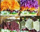 鯨ハムボリュームサンドイッチ♥沼サンド風作り方2写真
