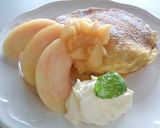 しっとりもっちり ももちどり風パンケーキ作り方8写真