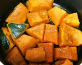 かぼちゃの煮物　お弁当にどうぞ作り方4写真