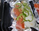 鮭の簡単ホイル焼ドレシング味作り方2写真