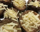 しいたけチーズ焼き作り方3写真