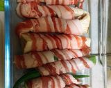 レンチン簡単！オクラとエリンギの肉巻き作り方3写真