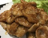 豚肉のゴマみそ風味作り方5写真