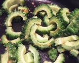 鯖缶で❁*+ゴーヤチャンプルー♡作り方3写真