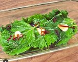 美味！大葉orえごまの葉のヤンニョム漬け作り方5写真
