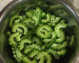 ゴーヤのマヨネーズ炒め作り方1写真