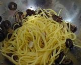 ドライトマトとさんまの燻製のパスタ作り方4写真