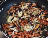スリランカ風 ナスとカシューNの炒め物作り方4写真