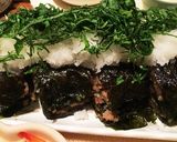 ♢海苔とひき肉のミルフィーユ♢作り方8写真