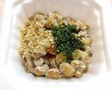 納豆にラー油&天かす&刻み海苔♪作り方2写真