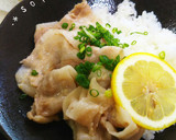 がっつりを、あっさりと＊豚バラの旨塩炒め作り方6写真