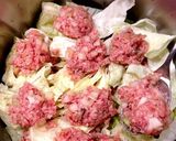 ロールキャベツ風スープ　圧力鍋で簡単作り方4写真