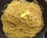 男飯 鶏肉アスパラガスの醤油バターパスタ作り方6写真