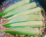 すぐ出来る！茹でて和えてのオクラの塩昆布作り方1写真