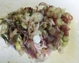 ミョウガの梅肉和え作り方2写真