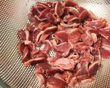 ごま油香る砂肝のにんにく炒め作り方1写真