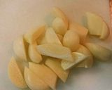 ごま油香る砂肝のにんにく炒め作り方2写真