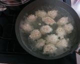 スプーンde簡単♡豆腐つみれ汁作り方1写真
