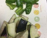 パパッと！なすとピーマンの味噌炒め作り方1写真