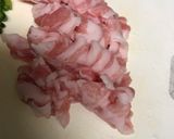 ゴーヤと豚バラのペペロン焼きそば作り方2写真