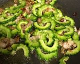 ゴーヤと豚バラのペペロン焼きそば作り方5写真