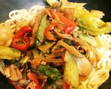 サムライ特製野菜モリモリ塩焼きそば❤作り方1写真