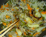 モヤシじゃがいもの野菜炒め！焼きそば風♪作り方8写真