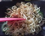 塩鯖とゴーヤのエスニック焼きそば作り方3写真